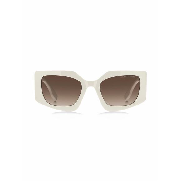NEW!! Marc Jacobs MARC774/S SZJHA White Frame Cat Eye Sunglasses Authentic main image 8